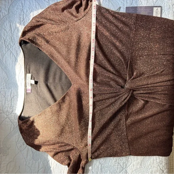 Jennifer Lopez cooper / blak Long Sleeve Dress - Picture 7 of 8